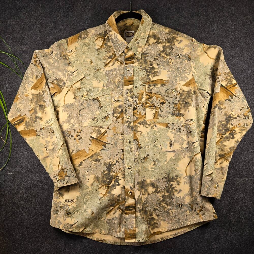 3 PC Vintage Hidden Mesa Hunting Uniform Set XLT/36-40 King's Desert Shadow Camo